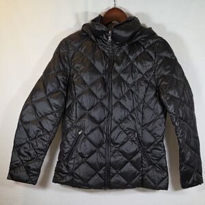 Lauren Ralph Lauren Packable Black Quilted Puffer Jacket Size Small